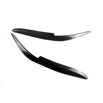 Carbon Fiber Headlight Eyebrow Eyelids Stickers Trim Cover for Honda Accord 1998-2002